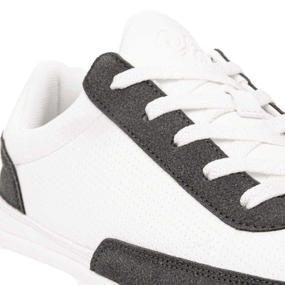 White-Grey - Side - Loyalty & Faith Mens Polmer Trainers