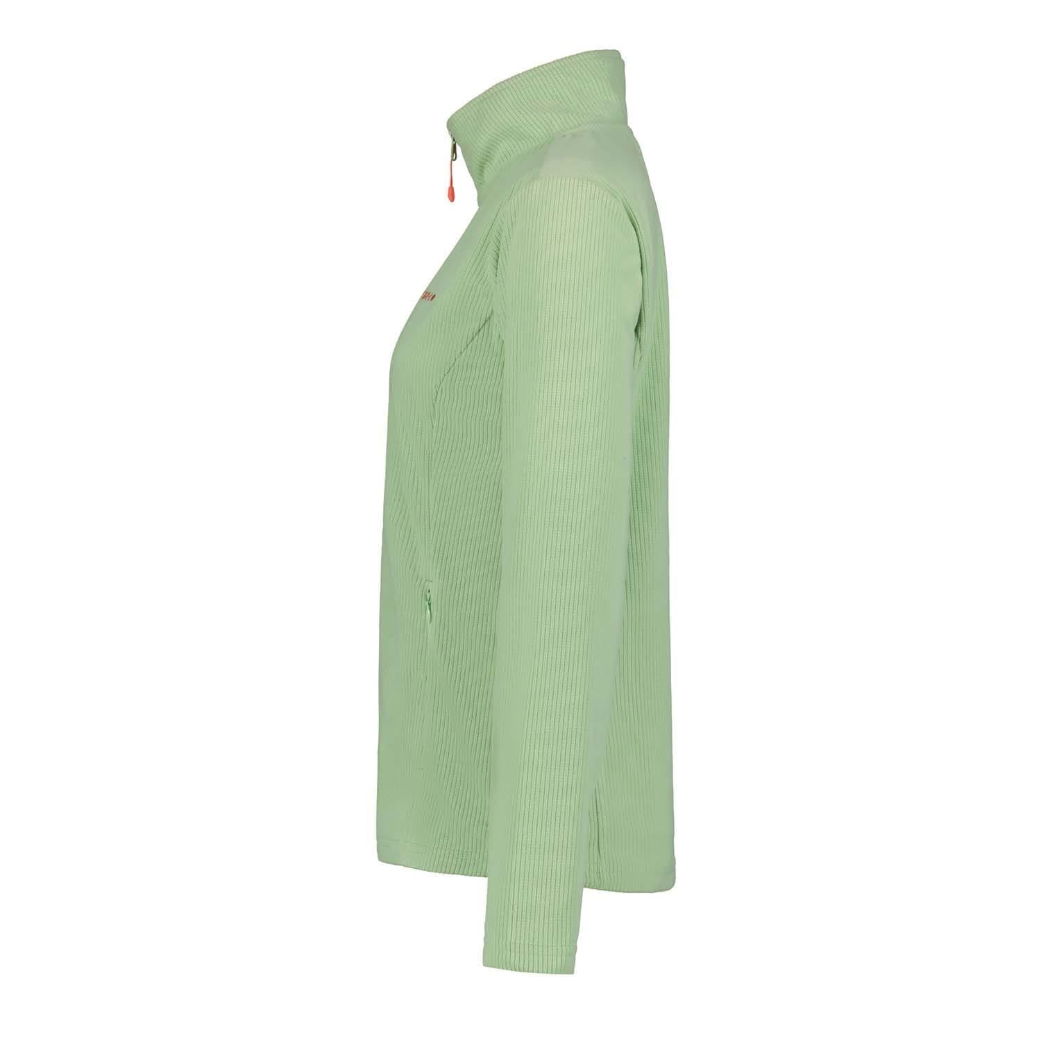 Green - Side - Icepeak Womens-Ladies Berwick Full Zip Fleece Jacket