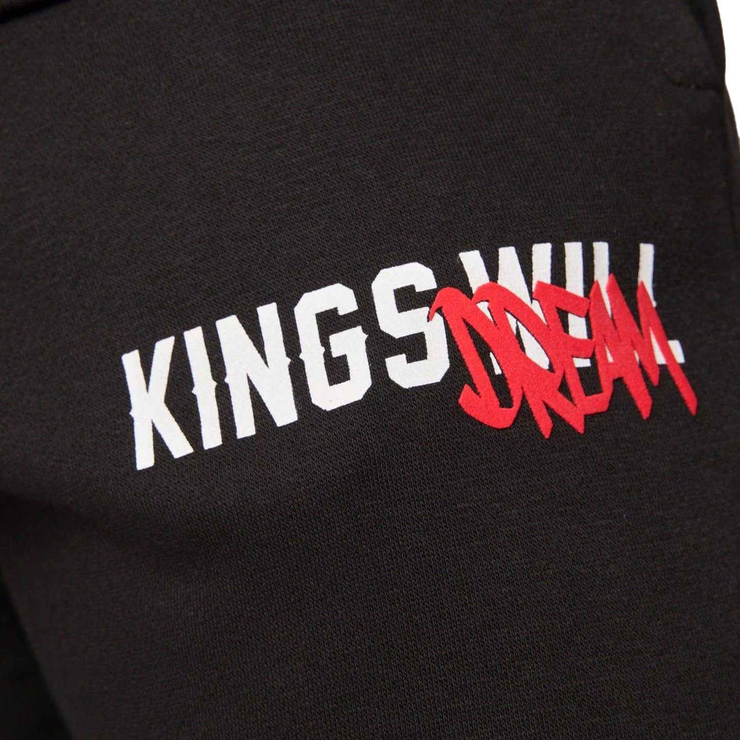 Black - Pack Shot - Kings Will Dream Mens Tagged Jogging Bottoms