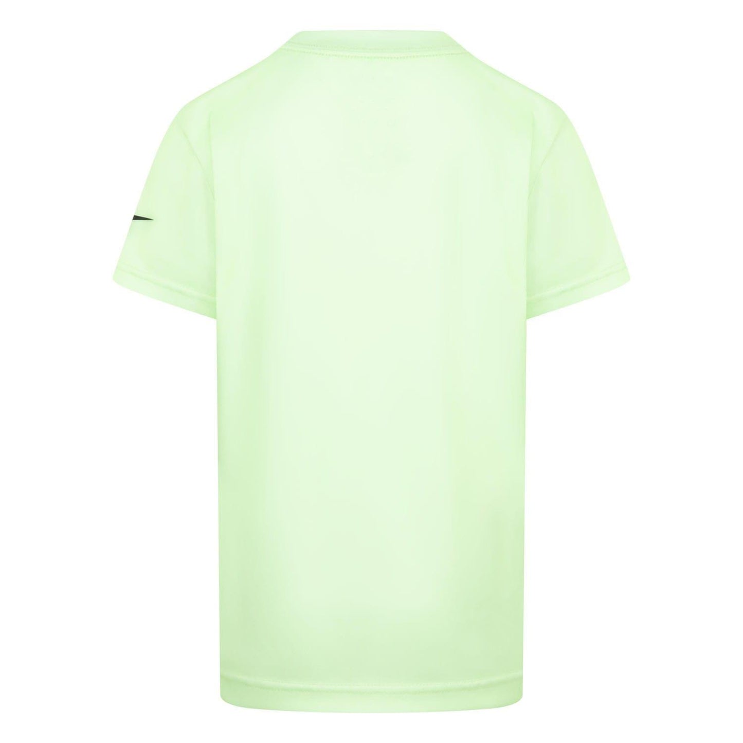 Green - Back - Nike Childrens-Kids Stacked Logo T-Shirt