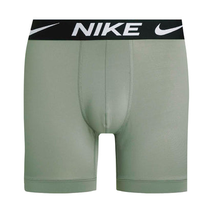 Stucco-Blue-Team Red - Back - Nike Mens Dri-FIT Essential Micro Boxer Shorts (Pack of 3)