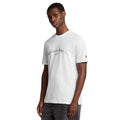 White - Side - Lyle & Scott Mens Established 1874 Graphic T-Shirt
