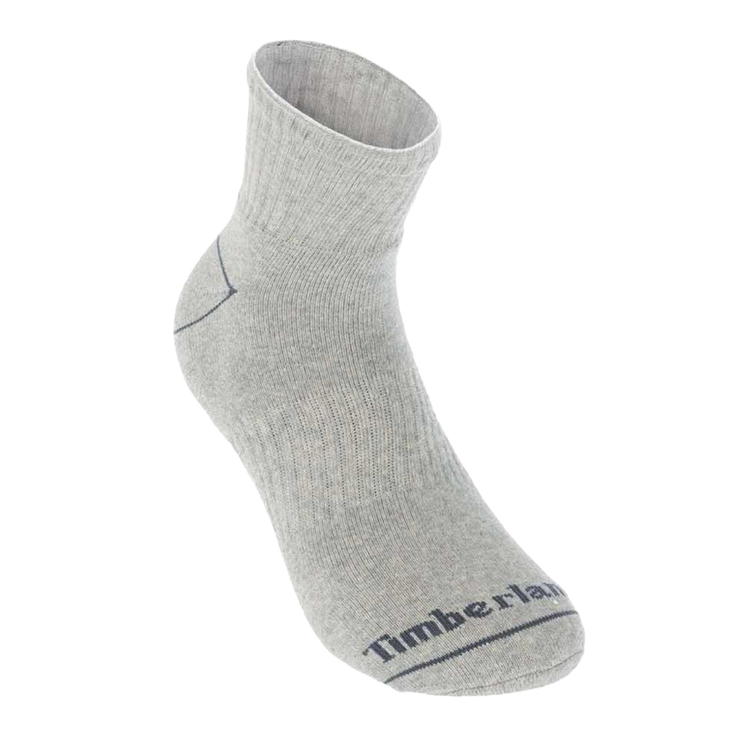 White-Black-Grey - Lifestyle - Timberland Mens Bowden Crew Socks (Pack of 3)