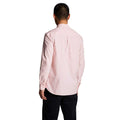 Pink - Back - Lyle & Scott Mens Lightweight Regular Shirt