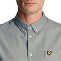 Blue - Lifestyle - Lyle & Scott Mens Lightweight Regular Shirt