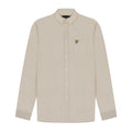 Cream - Front - Lyle & Scott Mens Lightweight Regular Shirt