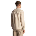 Cream - Back - Lyle & Scott Mens Lightweight Regular Shirt