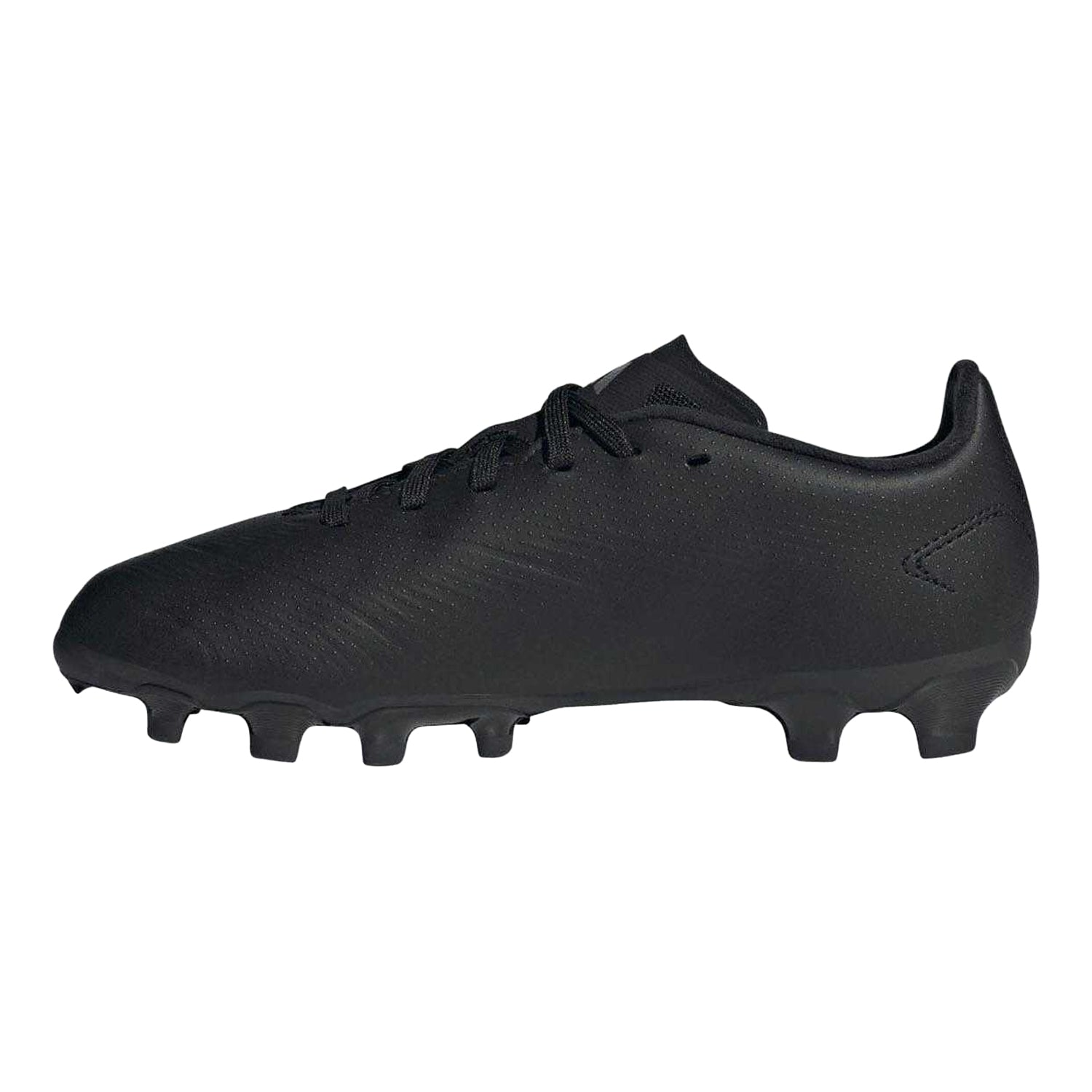Black - Back - Adidas Childrens-Kids Predator Club Flexible Ground Football Boots