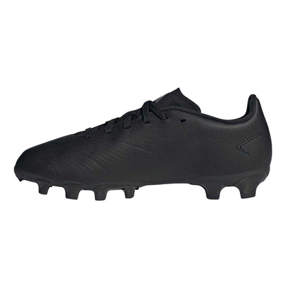 Black - Back - Adidas Childrens-Kids Predator Club Flexible Ground Football Boots