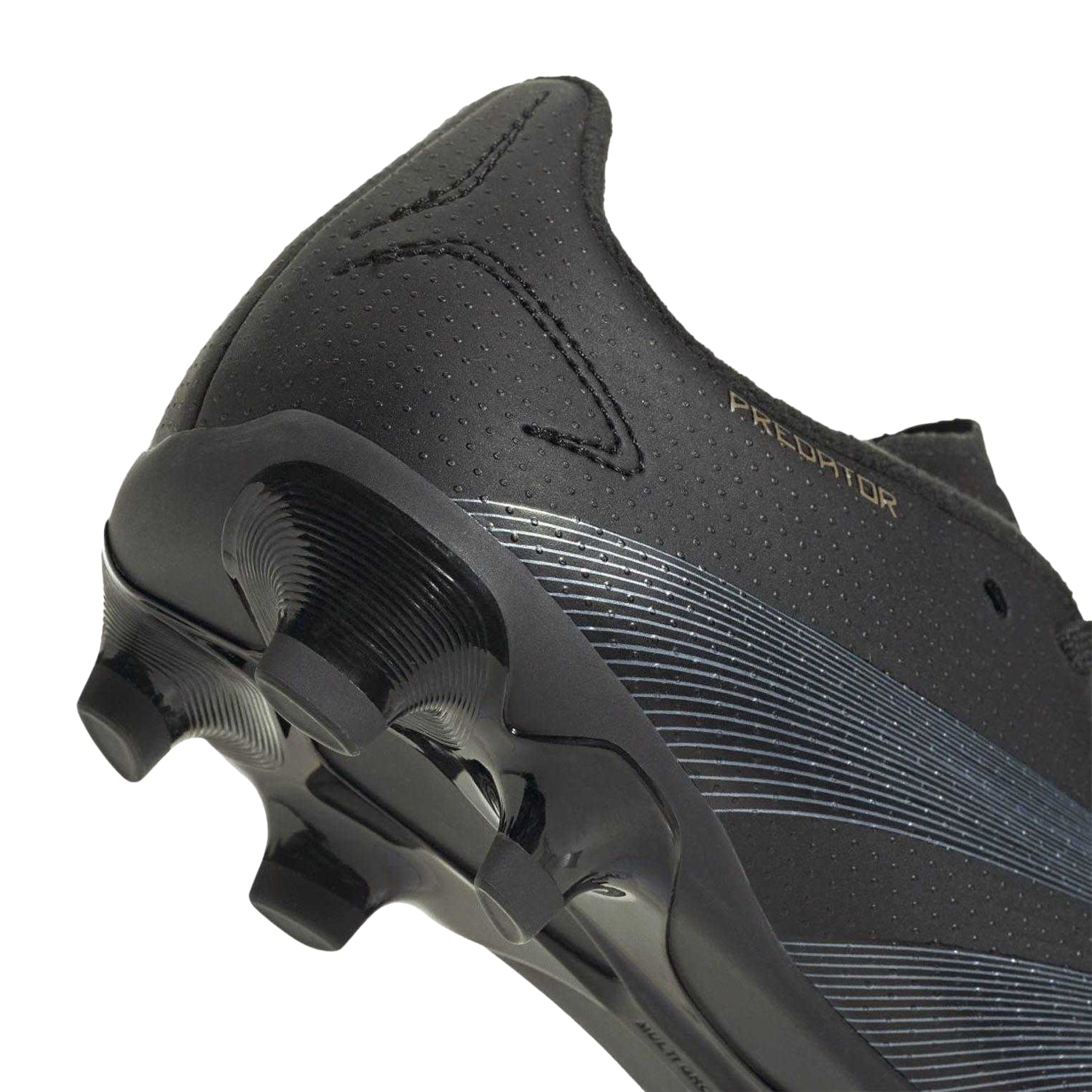 Black - Pack Shot - Adidas Childrens-Kids Predator Club Flexible Ground Football Boots