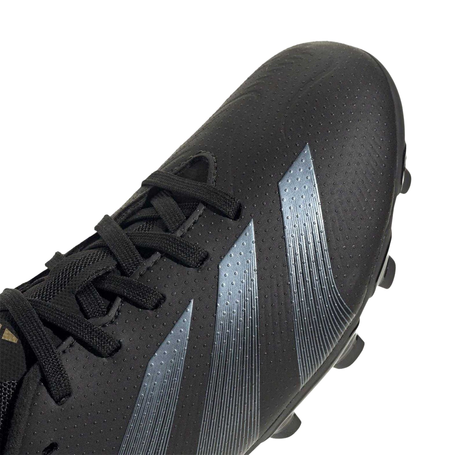 Black - Close up - Adidas Childrens-Kids Predator Club Flexible Ground Football Boots