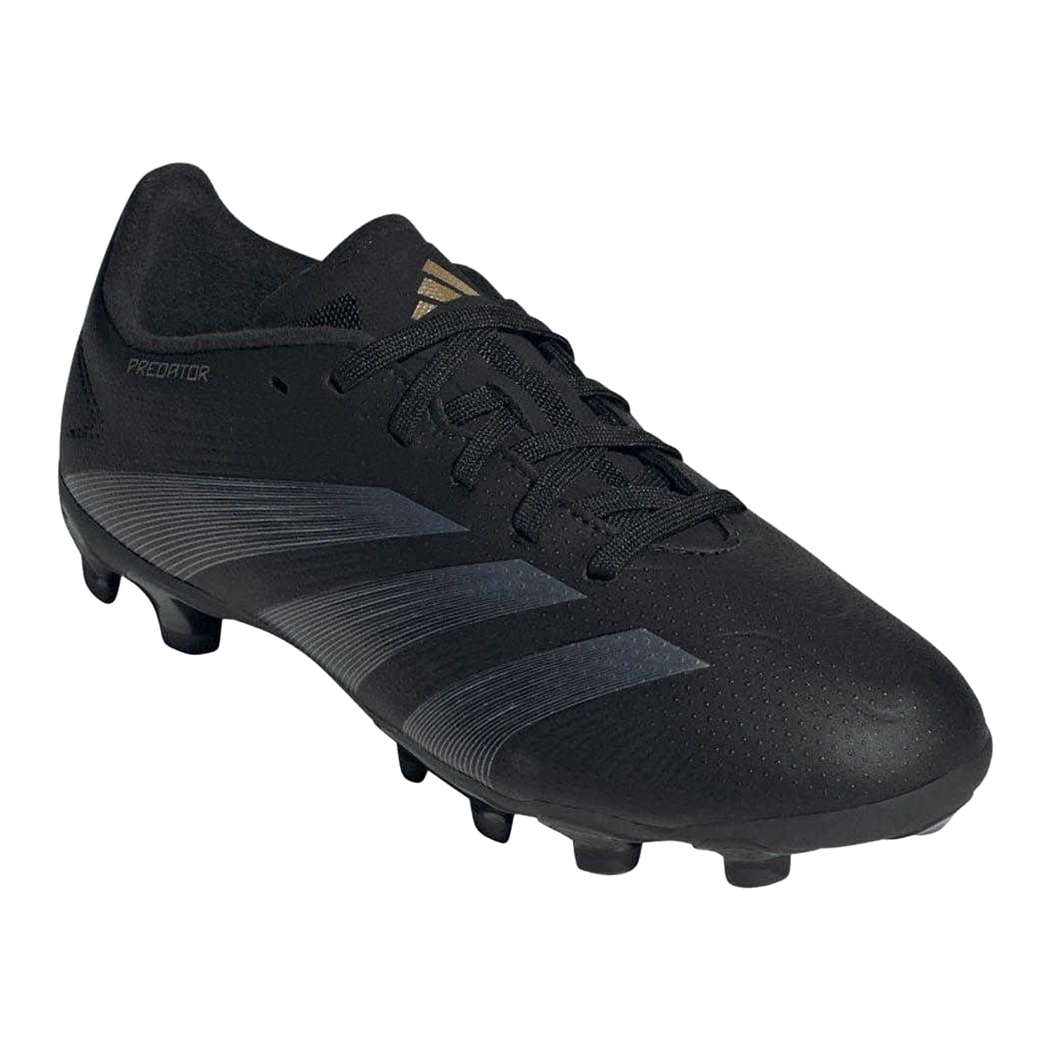 Black - Front - Adidas Childrens-Kids Predator Club Flexible Ground Football Boots