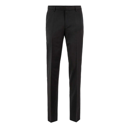 Black - Front - Hugo Boss Mens Lenon Trousers