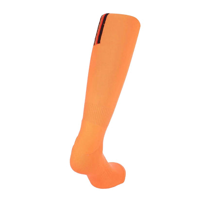 Orange - Back - Luke 1977 Mens Team Football Socks