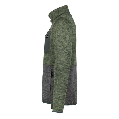 Green - Side - Icepeak Mens Magness Full Zip Fleece Jacket