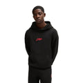 Black - Side - Hugo Mens Dlogolong Logo Hoodie