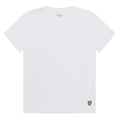 White-Navy - Back - Lyle & Scott Boys Long Pyjama Set