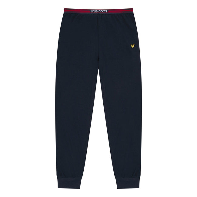 White-Navy - Lifestyle - Lyle & Scott Boys Long Pyjama Set