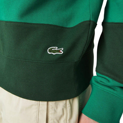 Green - Lifestyle - Lacoste Mens Tennis Crew Neck Sweatshirt