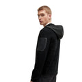 Black - Back - Boss Mens Modak Full Zip Hoodie