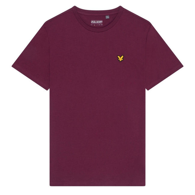 Purple - Front - Lyle & Scott Mens Martin T-Shirt