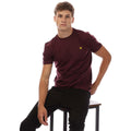 Burgundy - Lifestyle - Lyle & Scott Mens Martin T-Shirt