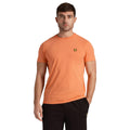 Coral - Front - Lyle & Scott Mens Martin T-Shirt