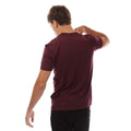 Burgundy - Back - Lyle & Scott Mens Martin T-Shirt