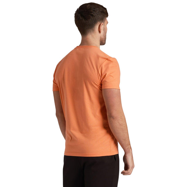 Coral - Back - Lyle & Scott Mens Martin T-Shirt