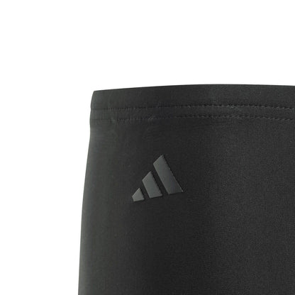 Black - Lifestyle - Adidas Boys Performance Bar Logo Swim Shorts