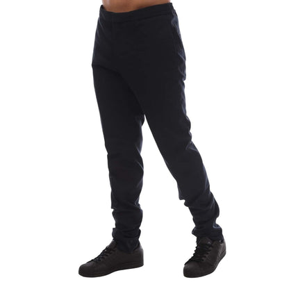 Dark Blue - Side - Boss Mens T-Banson1 Trousers