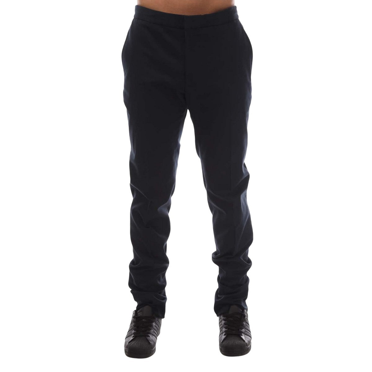 Dark Blue - Front - Boss Mens T-Banson1 Trousers