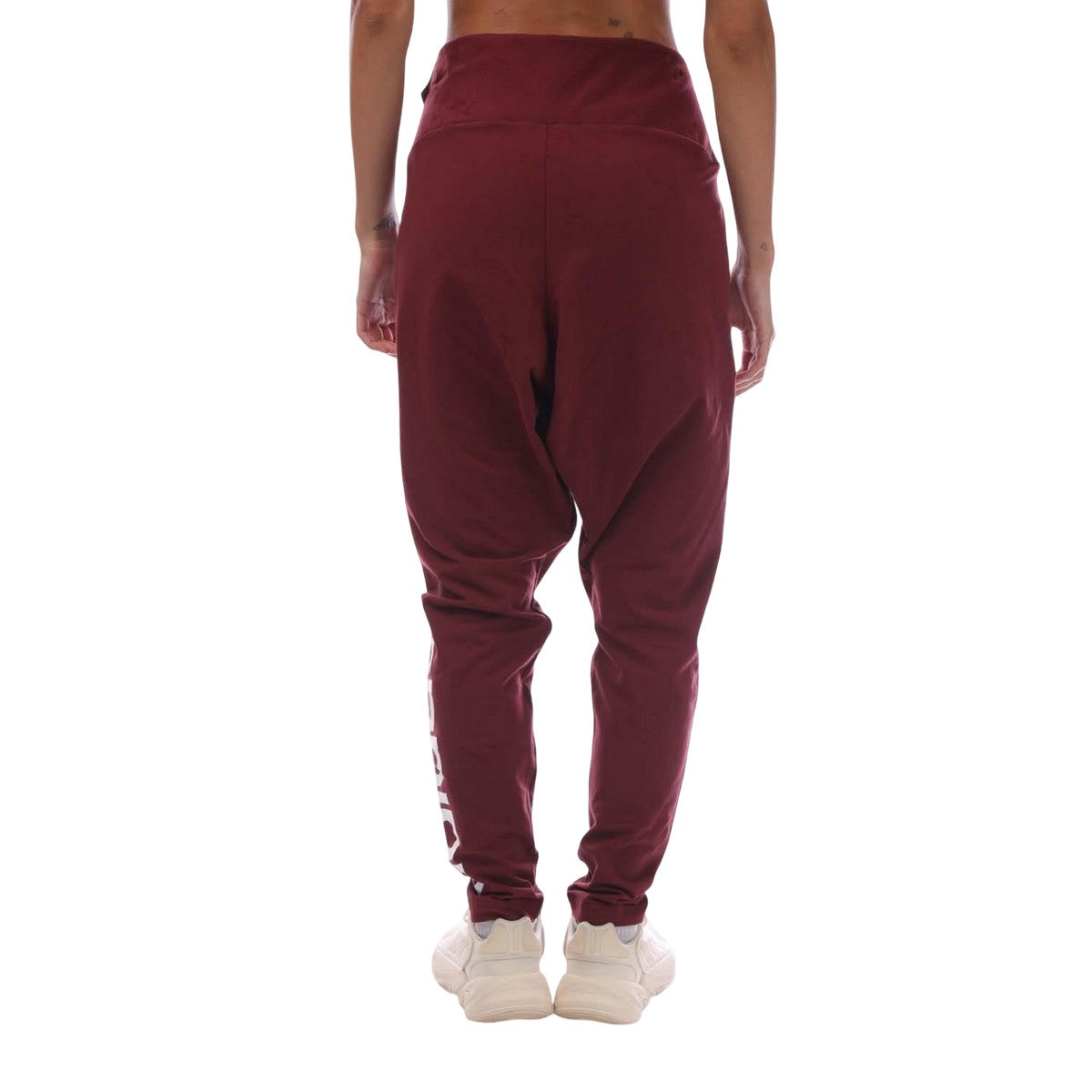 Red - Back - Adidas Womens-Ladies Linear Plus Leggings