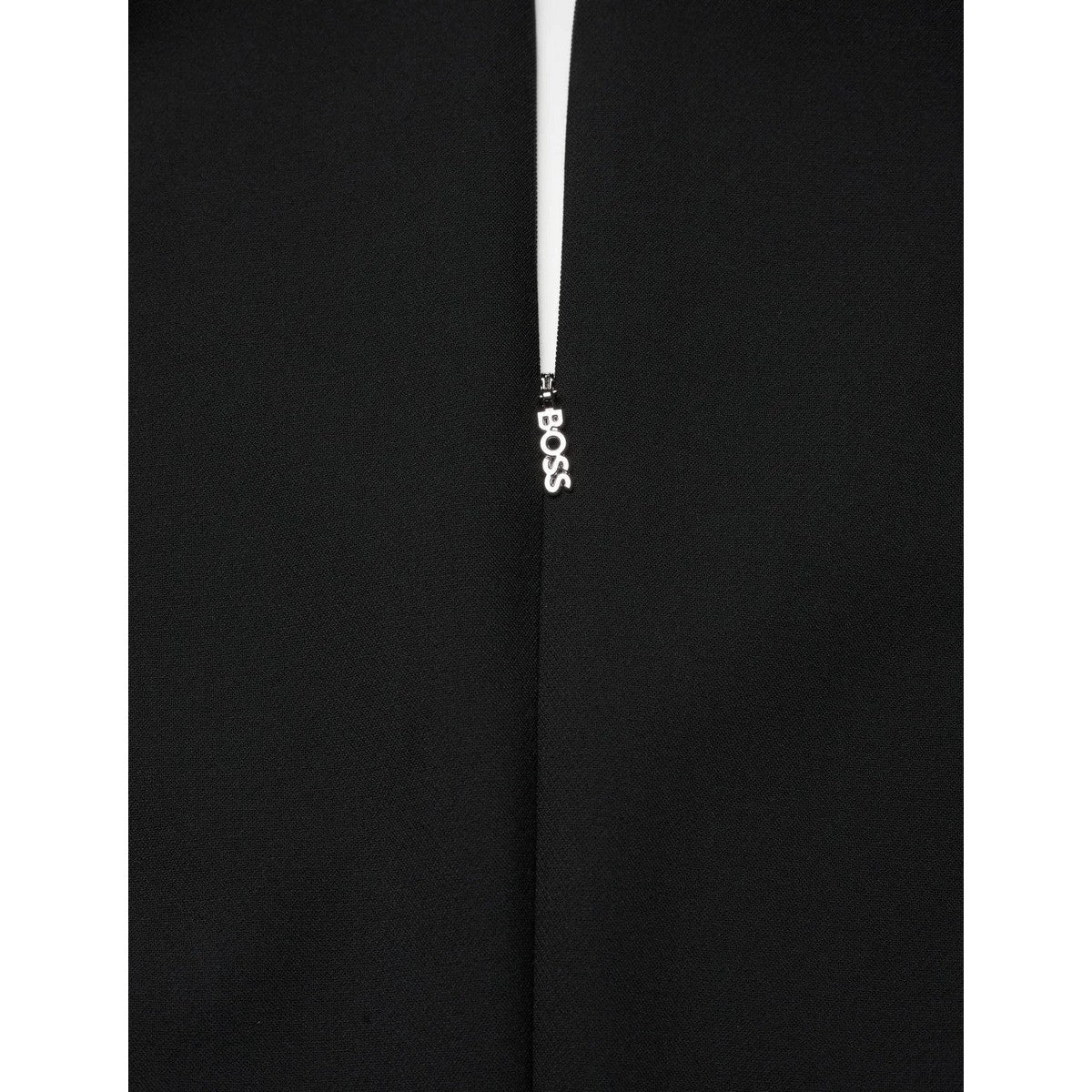 Black - Pack Shot - Boss Womens-Ladies Dariva Casual Dress