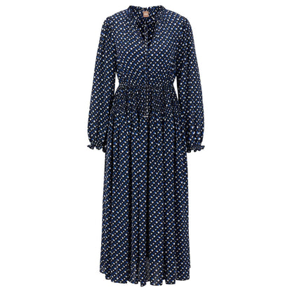 Blue - Front - Boss Womens-Ladies Dasota1 Midi Dress