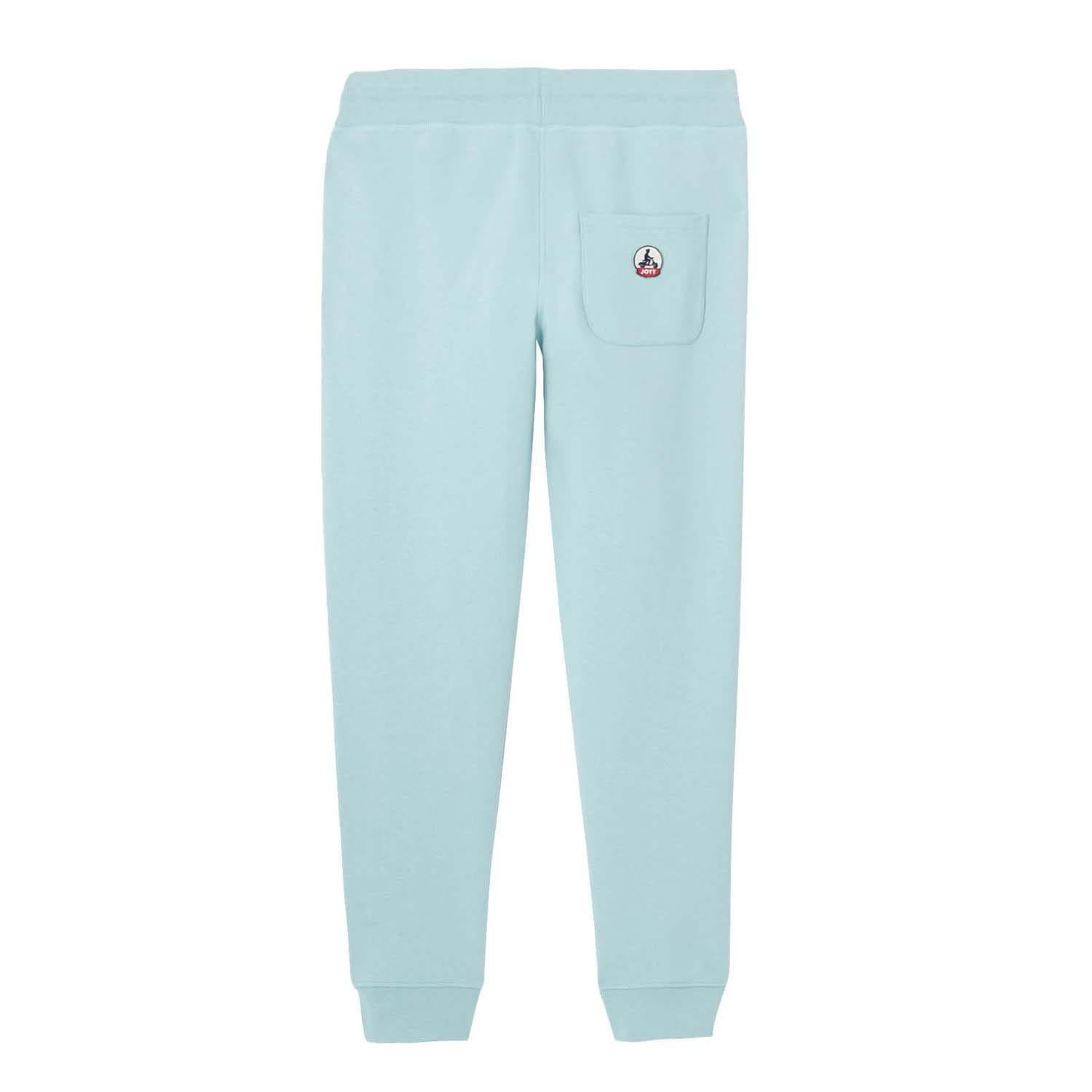 Blue - Back - Jott Mens Santiago Jogging Bottoms