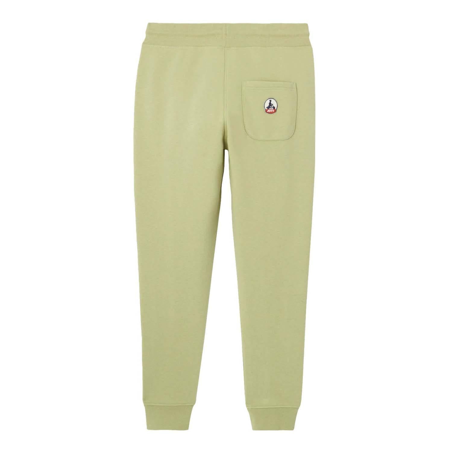 Green - Back - Jott Mens Santiago Jogging Bottoms