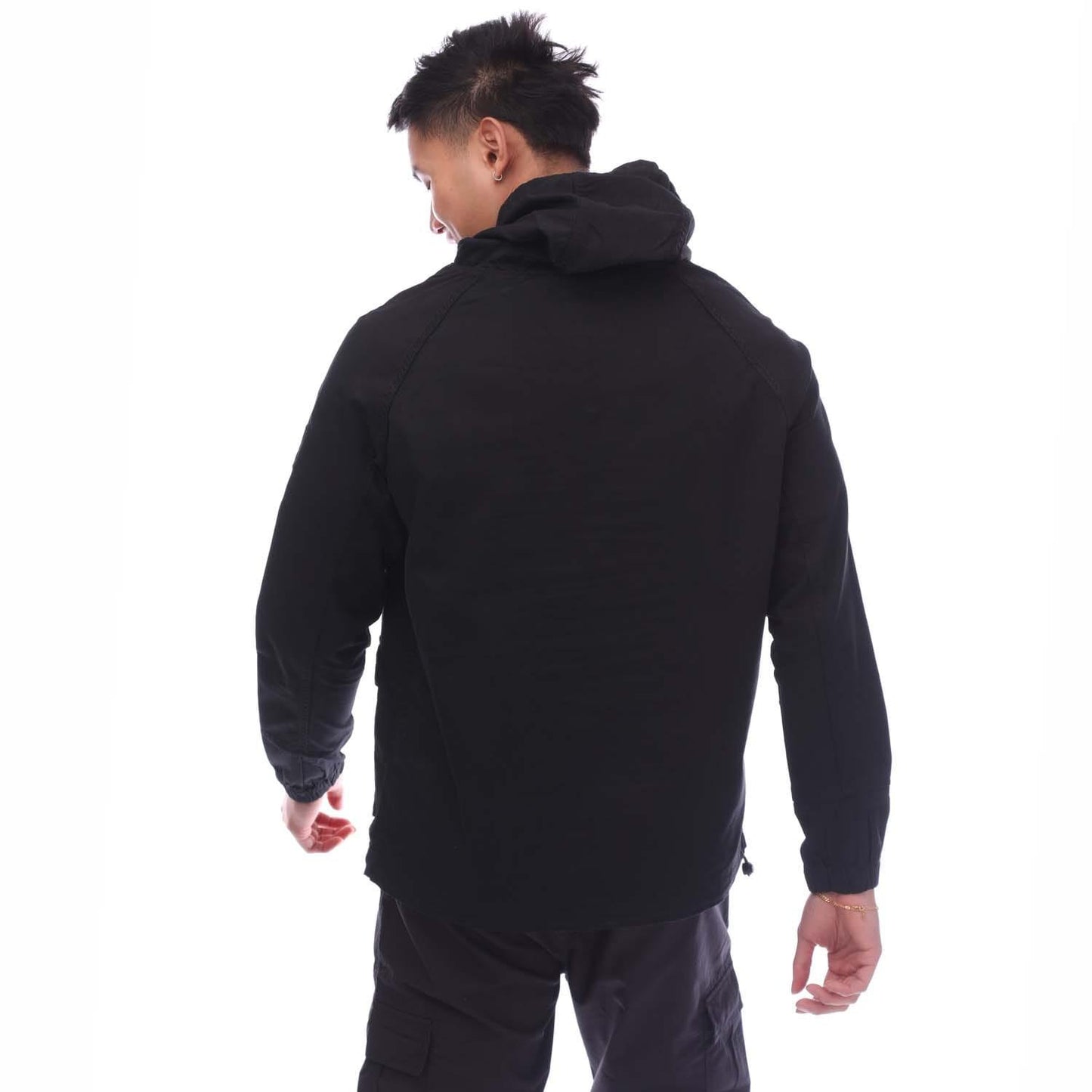 Black - Back - Weekend Offender Mens Molai Pullover Hoodie