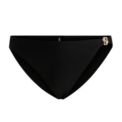 Black - Front - Boss Womens-Ladies Monogram Lined Bikini Bottoms