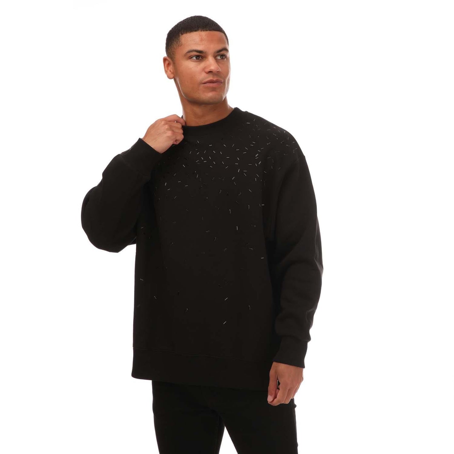 Black - Lifestyle - Armani Mens Sweatshirt