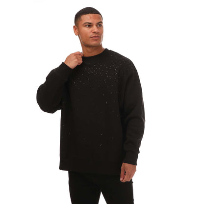 Black - Lifestyle - Armani Mens Sweatshirt