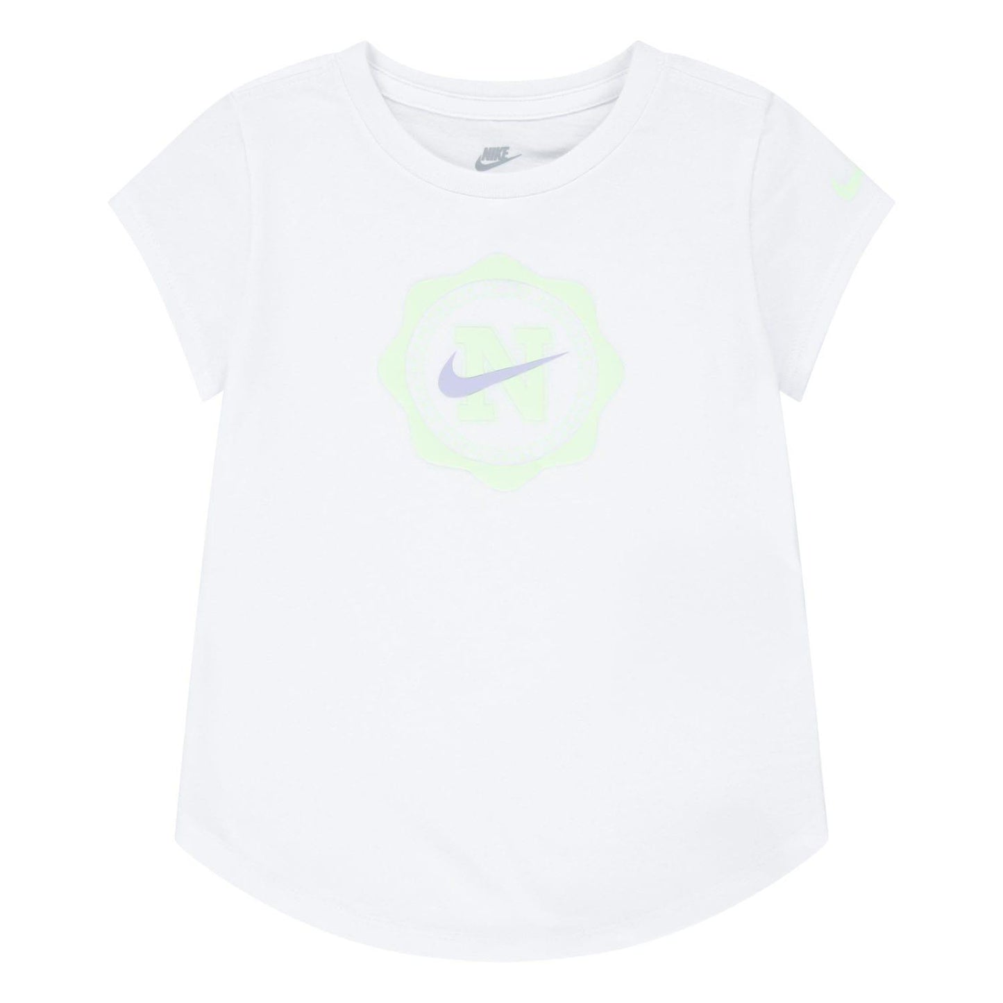 White - Front - Nike Girls Prep In Your Step T-Shirt