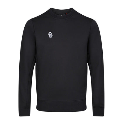 Black - Front - Luke 1977 Mens Team Crew Neck Sweatshirt