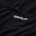 Black - Pack Shot - Speedo Womens-Ladies Flu3nte One Piece Swimsuit