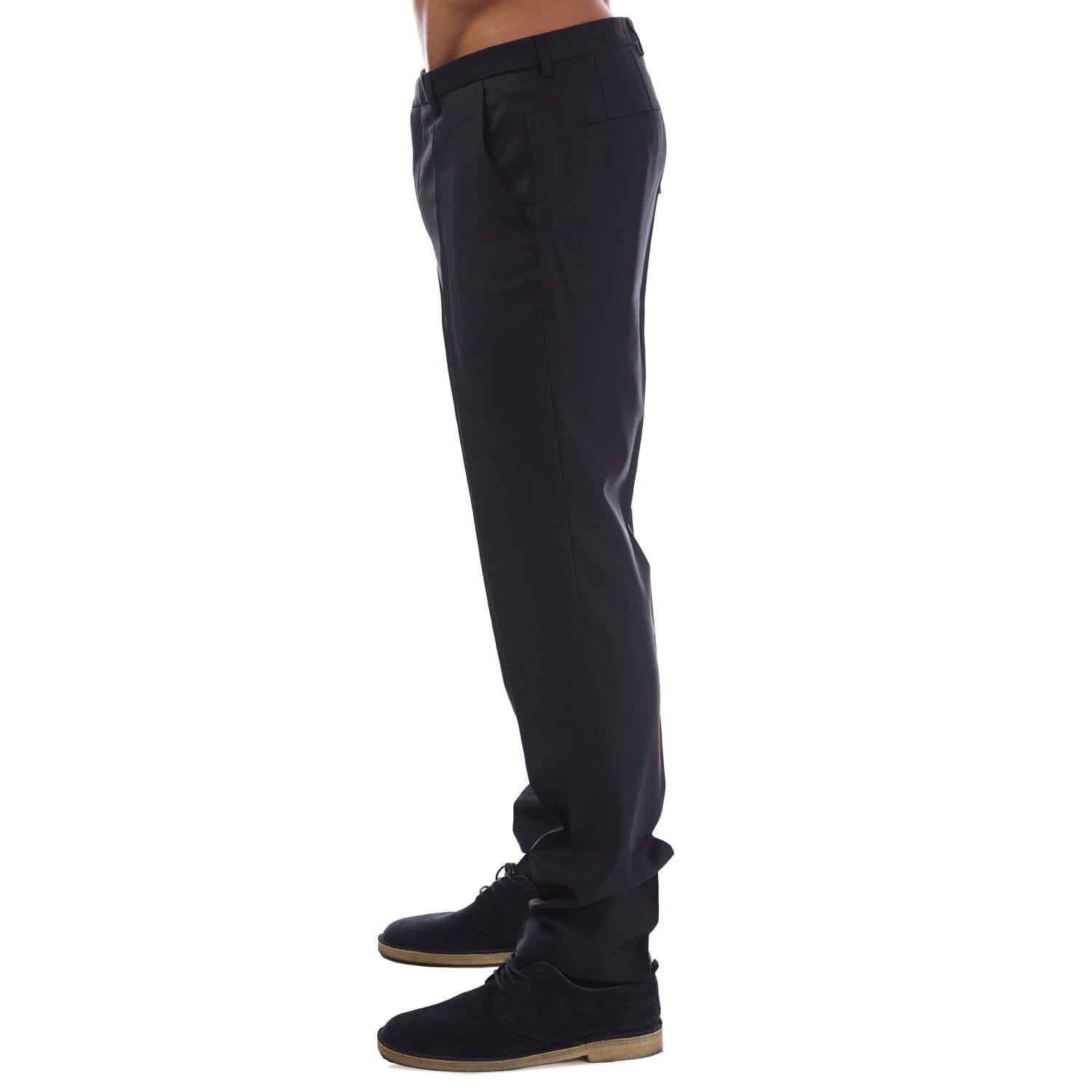 Dark Blue - Lifestyle - Hugo Boss Mens Simmons212 Trousers