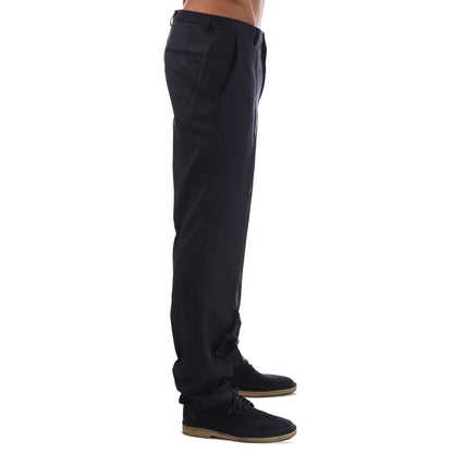Dark Blue - Side - Hugo Boss Mens Simmons212 Trousers