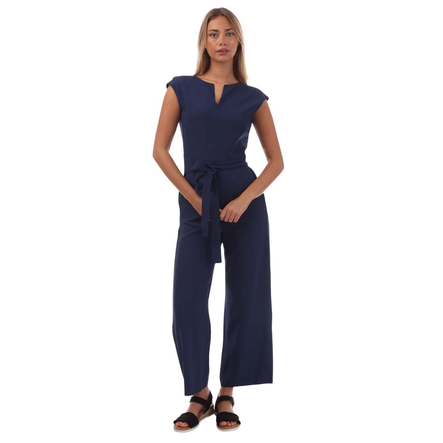 Dark Blue - Front - Boss Womens-Ladies Dimpa1 Jumpsuit