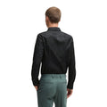 Black - Back - Hugo Mens Kenno Checkerboard Shirt
