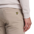 Light Beige - Side - Lyle & Scott Mens Straight Leg Chinos