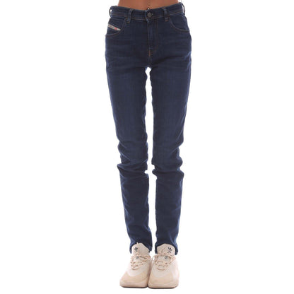 Denim - Front - Diesel Mens 2015 Babhila Skinny Jeans